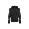 Adidas Logo Hoodie with Contrast Details Men Tops Black HU0255