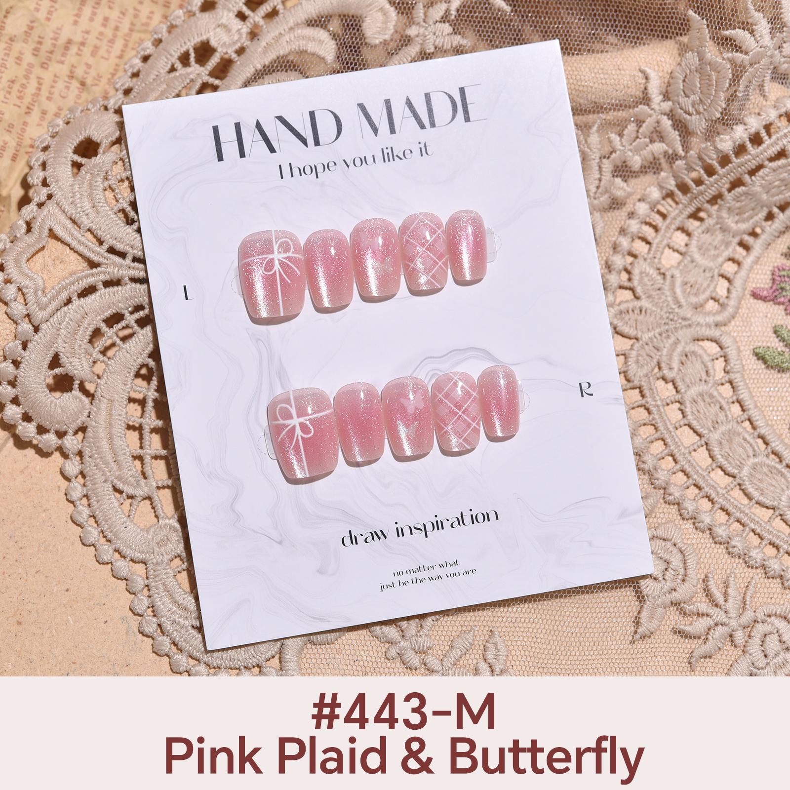 

27Style Choice кошачий глаз накладные ногти короткие ручной работы накладные ногти с наклейками инструменты полное покрытие типсы с желеобразным клеем