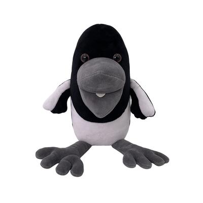 22cm Steve and Maggie Plush Toy New Halloween Kawaii Magpie Crow Peluche Toys Soft Stuffed Animal Doll Pillows for Holiday Gifts