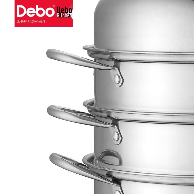 Debo Radburg 3-lagiger Edelstahl-Dampfgarer
