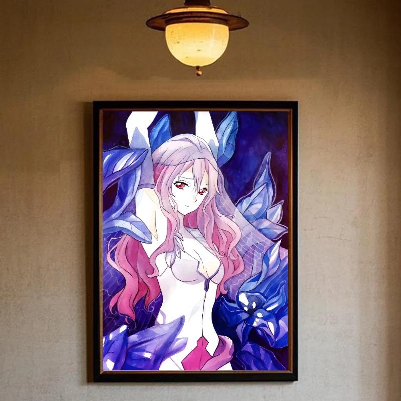 Guilty Crown Poster HD Art Sticky Wall Waterproof Home Living Room Bedroom Bar Aesthetic Decoration