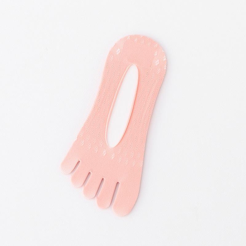 Damen Sommer Atmungsaktive Zehensocken - Dünn, Schweißabsorbierend, Unsichtbarer Stil