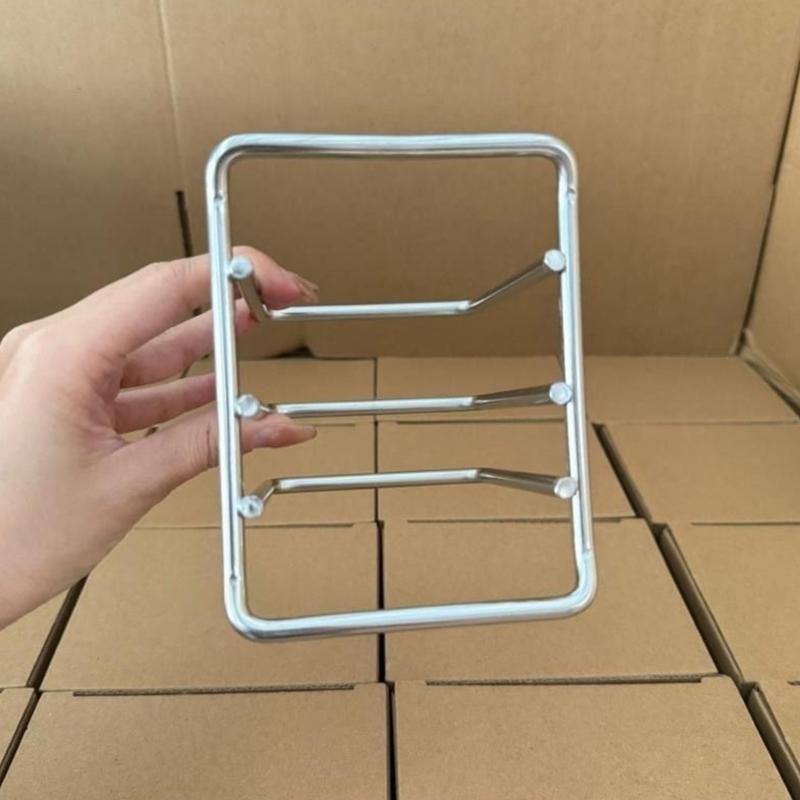 Double Slot Chopping Board Organizers Stainles Steel Rusts Resistant Design Sturdy Structure Spac Saving Kitchen Countertop Accessory