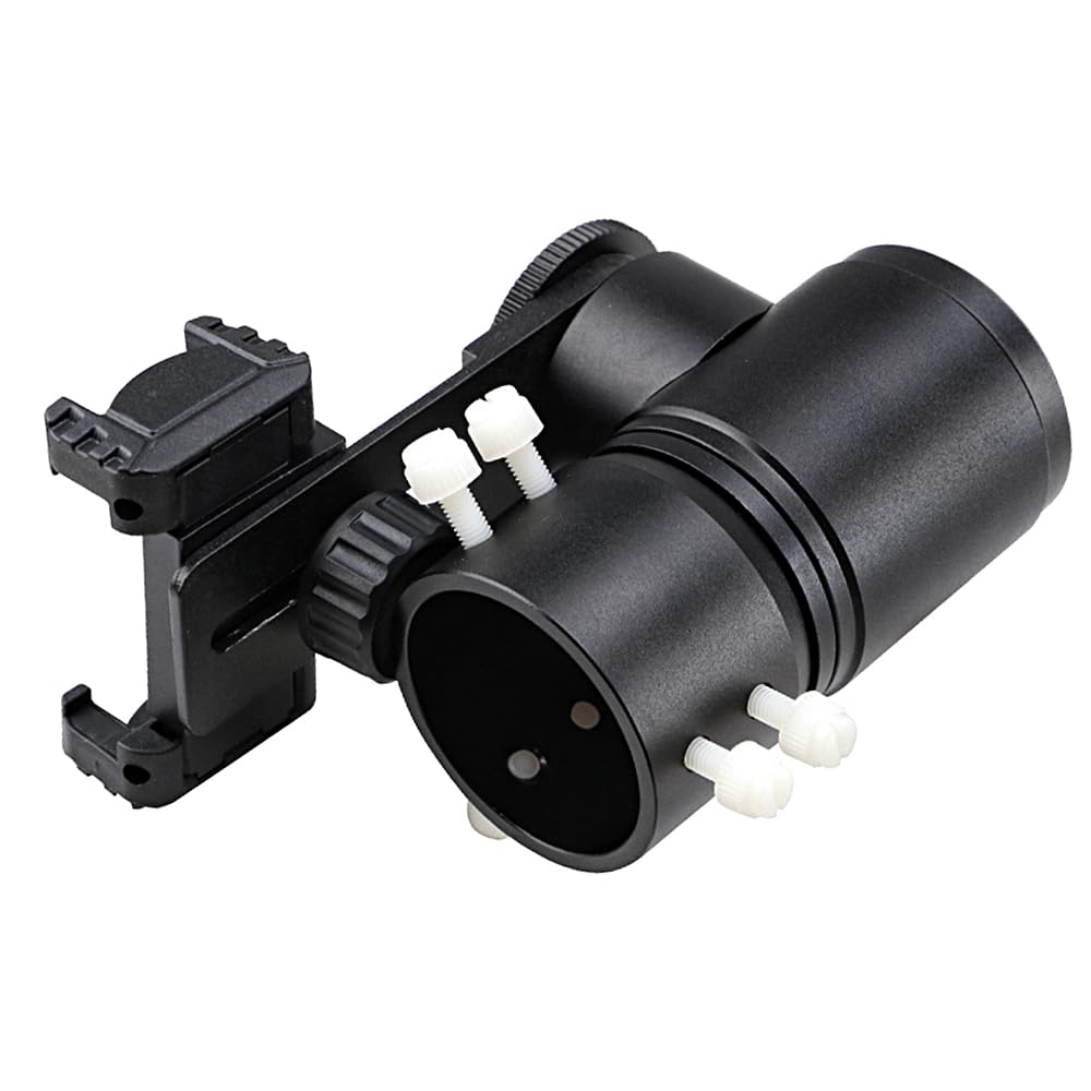 ANQILAFU Riflescope Mount Camera Adapter - Aluminum Frame for Enhanced Hunting & Birdwatching Experience - Dual Angle for Accurate Aiming -