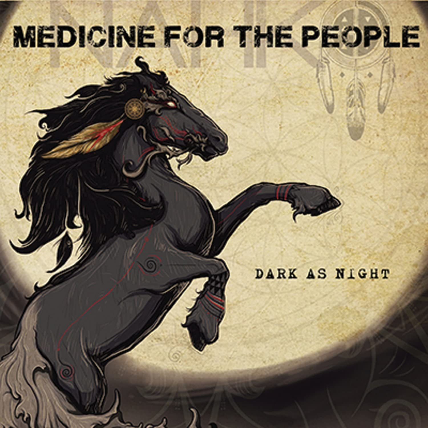 

CD NAHKO & MEDICINE FOR THE PEOPLE - Dark As Night Japan Music Others Used