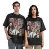 Dwight Schrute - The Office Hip Hop Short Sleeve T-Shirts Washed Tops Tees Streetwear T Shirt Printed for Men Women