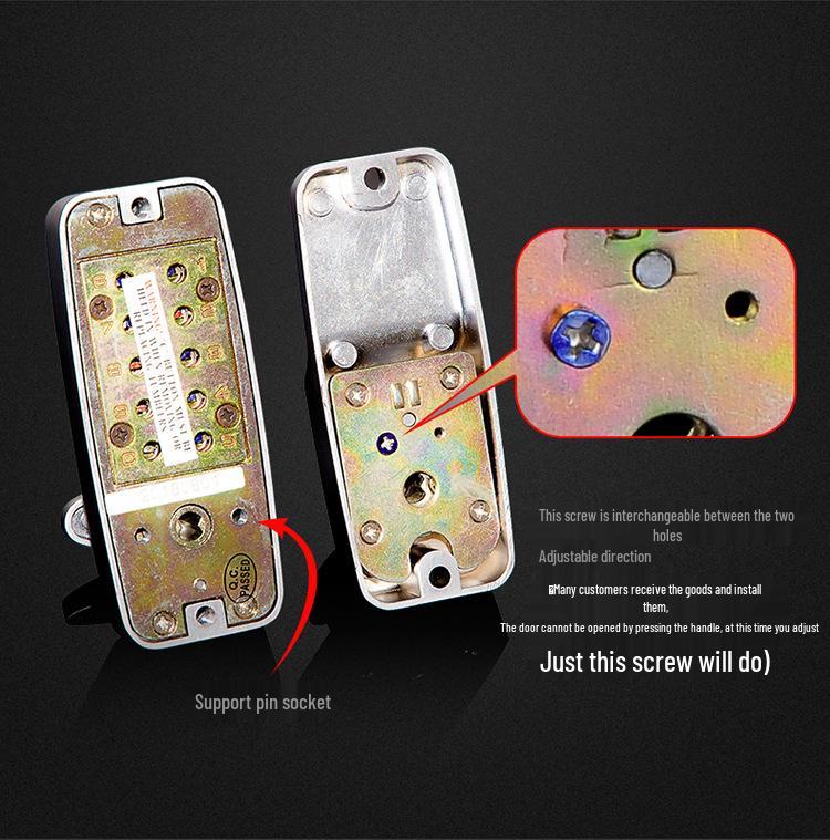 Mechanical Password Lock for Doors - No Power Needed, Ideal for Home, Office, or Supply Room