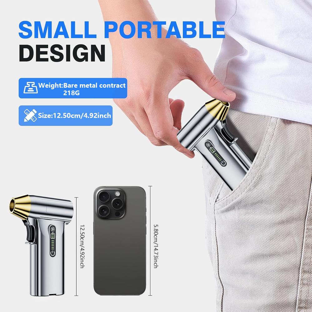 130000RPM Industrial Fans Power Tool Wireless Hurricane Handheld Dust Blower Snow Blowing More Portable High