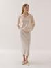 EL Rosé V-Neck Wool Knit