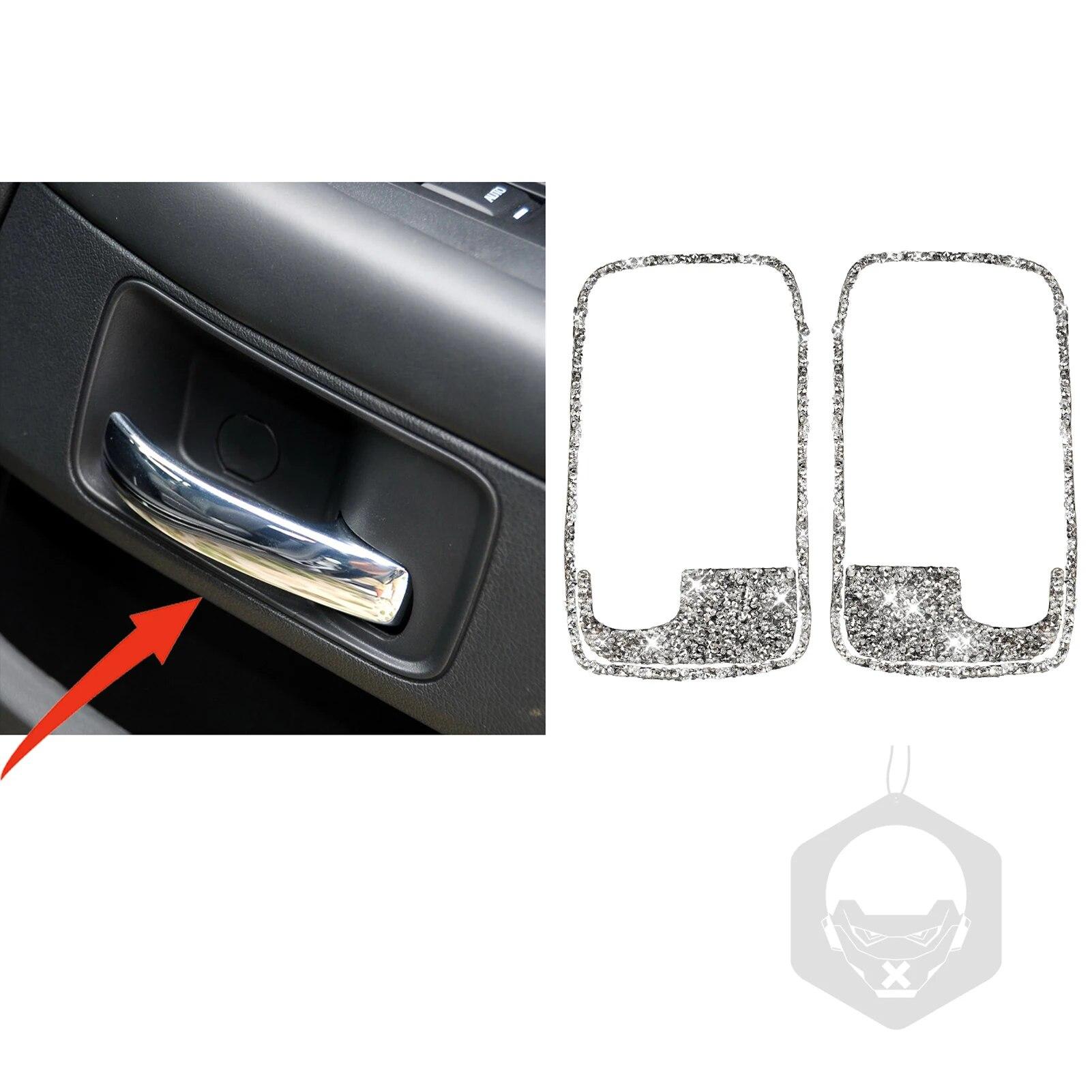 

Для Dodge Challenger 2008-2014 Bling Crystal внутренняя дверная ручка 4 шт. наклейка модификация украшения автомобильные аксессуары A