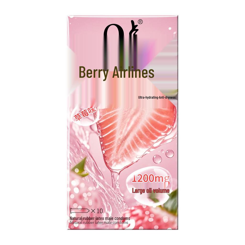 Q-Point Ultra-Thin Nude Feel Condoms with Hyaluronic Acid and Large Particles for Men