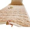 Winter Milk Velvet Mattress Topper for Dorms - Thick Coral Fleece Pad for Single Beds