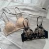 Rench Lace Underwear, Small Breasts Show Big Gathering, No Steel Ring Soft Support, Comfortable and Sexy Pure Desire Underwear