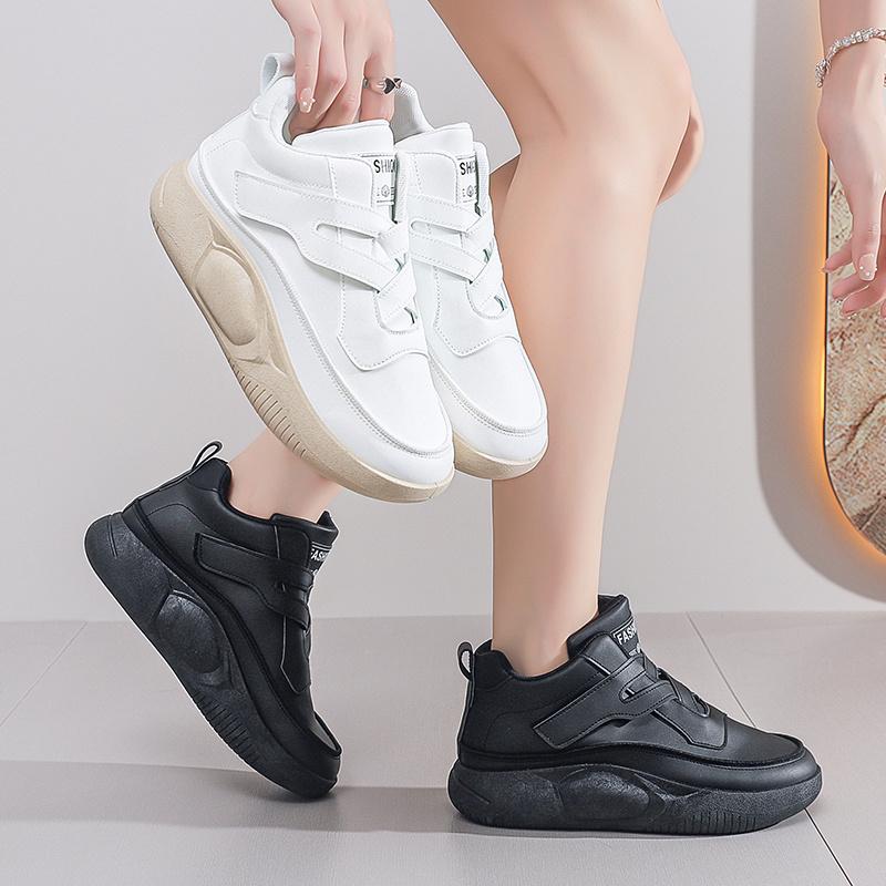 Fashion 40 Fall Platform Heels Yellow Shoes For Woman White Platform Sneakers Woman Sports Sheos Sapato Universal Brands Exerciser