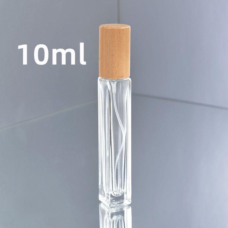 New Travel Portable Sample Wooden Lid Perfume Sub-Bottles