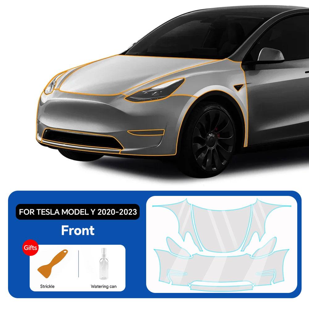 TPU PPF for Tesla Model 3 Y X S 2016-2023 3 Highland 2024 Car Paint Protection Film Clear Bra Front Scratch Resistant Accessorie