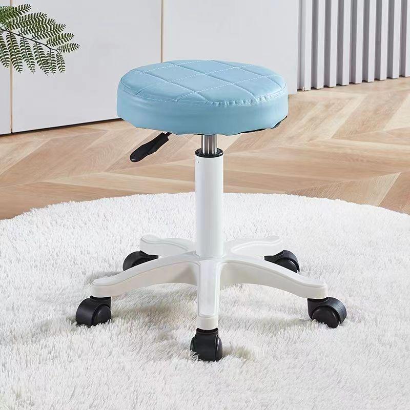 Rolling Pulley Stool for Home, Kids, Internet Celebrities, Soft, Simple Design, Ideal for Grout, Manicure, Pedicure.