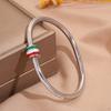 Hot-selling titanium steel bracelet, girls' high-end sense of fashion, popular light luxury in Europe and the United States, Gypsy star love diamond 