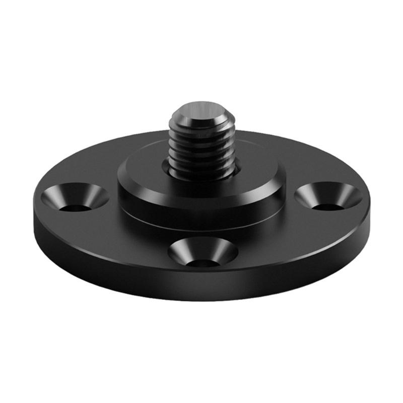 Aluminum Alloy 3/8" Universal Mounting Bracket For Camera Tripods Light Stand Phone Holder Wall Desktop Installation