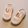 Korean-style Hollow Soft-soled Semi-sandals, Breathable Versatile Princess Shoes for Girls