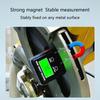 Auto Rotating Digital Angles Meter With Backlights Display Double Measurement Mode Magnetic Base For Woodworking