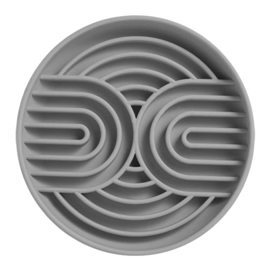 Slow Feeder Dog Bowl Silicone Dog Food Dish Puzzle Toy Slow Feeding Bowl to Prevent Gulping Choking And Bloating for Dogs And Cats