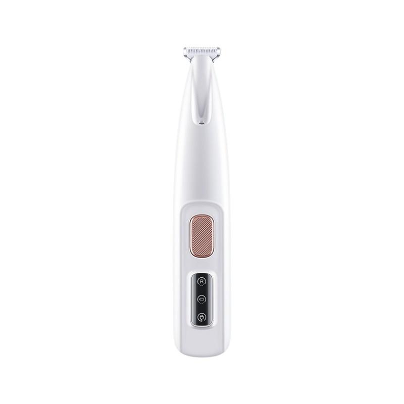 

BEPAN Portable Dog Paw Trimmer with Led Light Pets Nail Grinder Shaver Rechargeable Cordless Nail Grooming Tools for Cats And Others білий