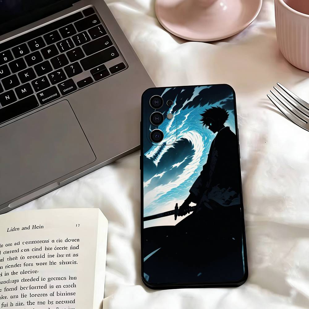 B-Bleachs K-Kurosaki-i Phone Case For Samsung S25,S24,S21,S22,S23,S30,Ultra,S20,Plus,Fe,Lite,Note,10,Black Cover