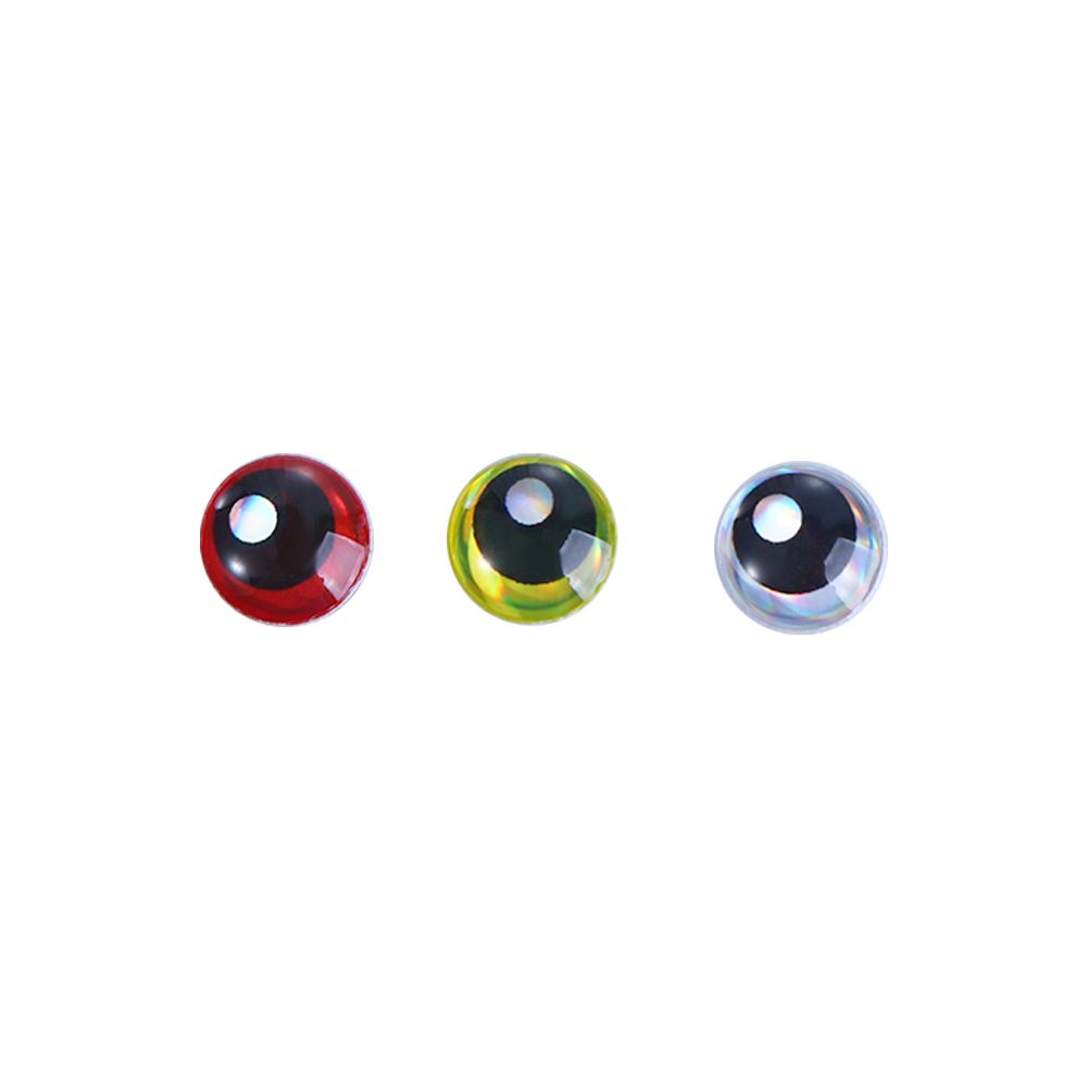 183 Peças Adesivo de Olhos para Pesca DIY Olho Simulação Pesca com Mosca Olhos 3D de Peixe Isca Olhos de Peixe Olhos de Isca de Pesca Olhos Artificiais de Peixe