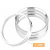 4pcs HUB CENTRIC RING 64.1mm/56.1mm Aluminum Hub Rings with Brim