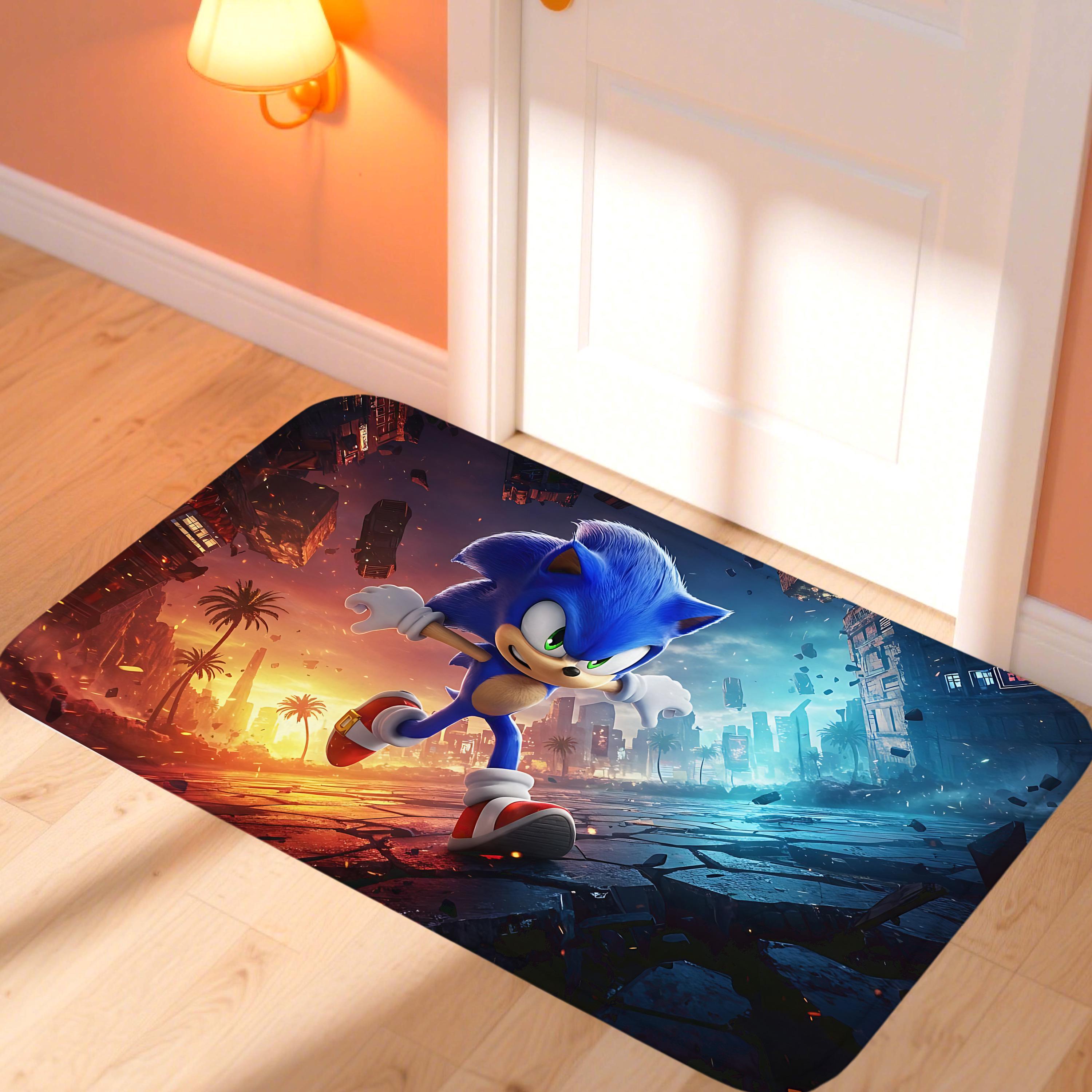 

S-Sonics Їжаки Килимок для дверей Килимок для кухні Килими Вітальня Спальня Килимки Дверний килимок для підлоги Килимок для ванної кімнати Дім Нековзкий килимок для ніг 40cmx60cm