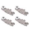 4 Pieces Effective Repair Part Dishwasher Upper Rack Wheel Smooth Sliding Dishwasher Accessory for Various Dishwashers