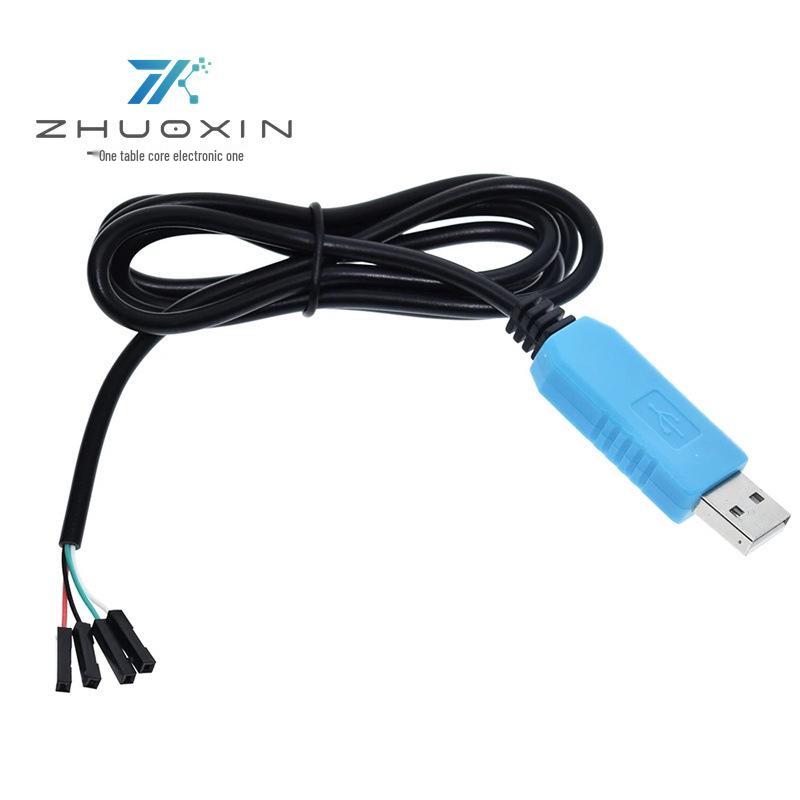 Blue PL2303TA USB to TTL RS232 Serial Port Module Cable