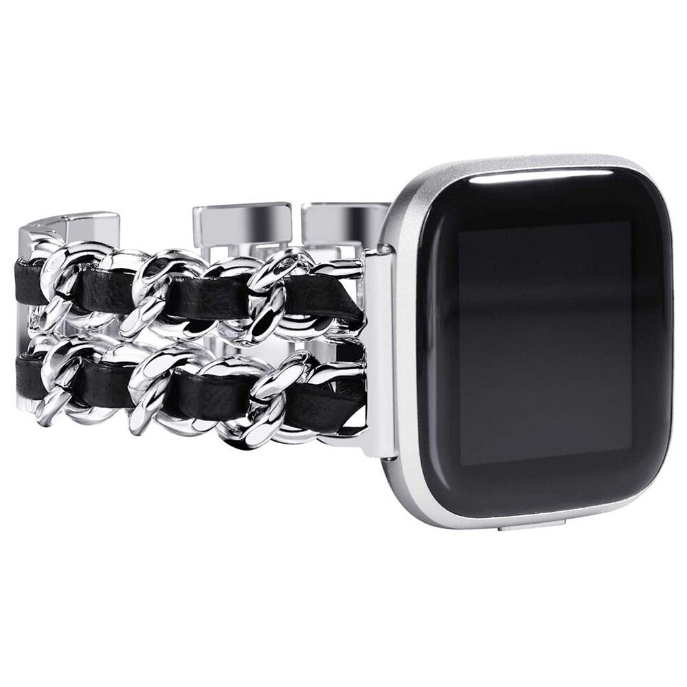 Dressy Bracelet for Fitbit Versa 4 3 Sense 2 Smartwatch Band Strap for Fitbit Versa 2 Lite Watchband Wristband Link Chain