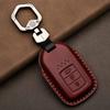 Leather Car Key Case Cover Shell for Honda Civic Accord Fit Hrv Crv Jazz City Protector