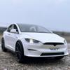 1:24 Tesla Model X Diecast Alloy Pull-Back SUV Model Car - X_Black
