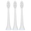 Eco-friendly brush head, soft bristles, 3 pack