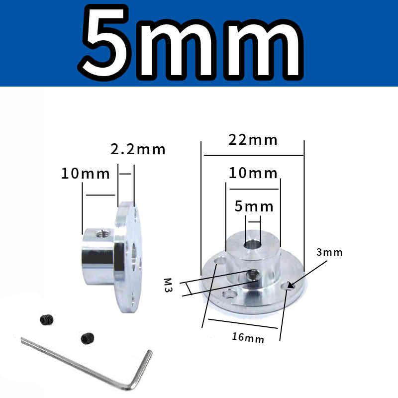 1PCS Rigid Flange Coupling Motor Guide Shaft Coupler Motor Connector Shaft Axis Bearing Fittings 3/4/5/6/6.35/7/8/10/11/12/14mm