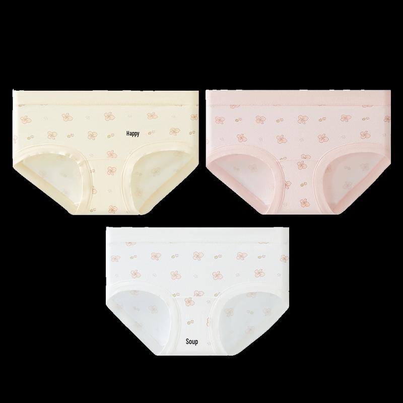 Yiershuang Women's 10A Antibacterial Cotton Briefs