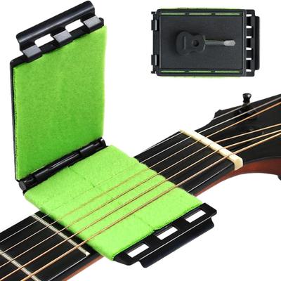 1/2Pcs Guitar String Cleaner Tool Acoustic Electric Guitar Bass Ukulele String Cloth Scrubber Fingerboard Fretboard Maintenance Cleaning Tool