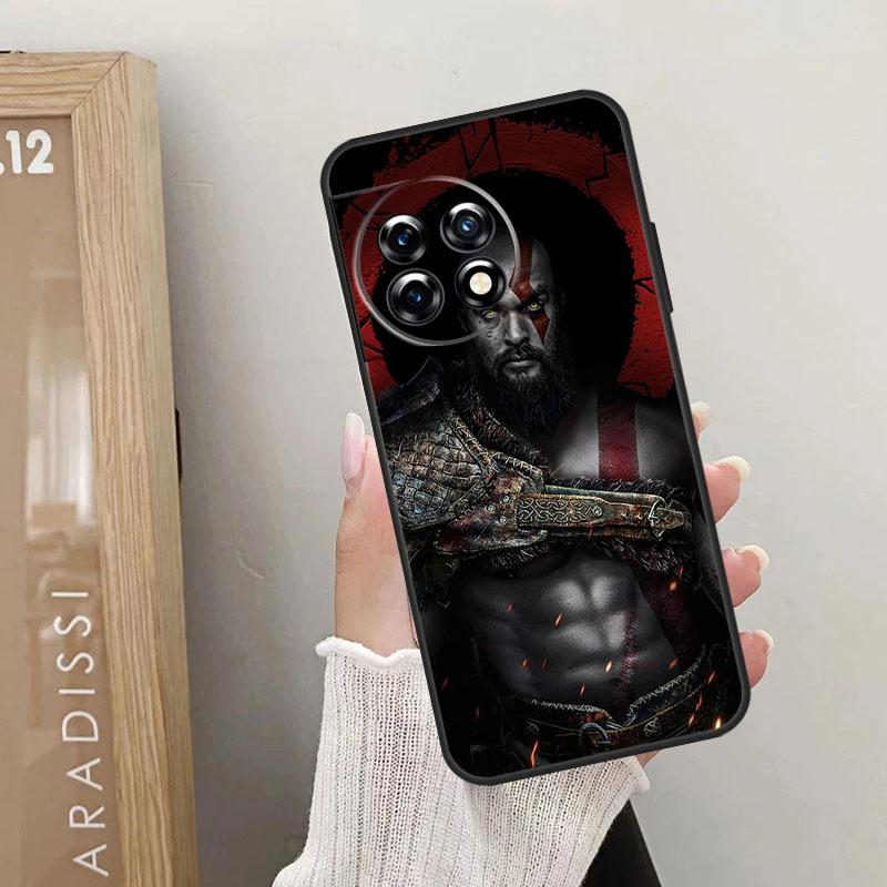 God of War Case For OnePlus 12R 12 11 9 10 Pro 10R 10T OnePlus Nord 3 2T N10 N20 CE 2 Lite CE4 Cover