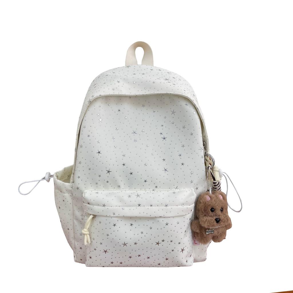 Schoolbag Backpack Large Capacity Lightweight Casual Girls High Value Computer Junior High School Boys High School Backpack College Student School Bag