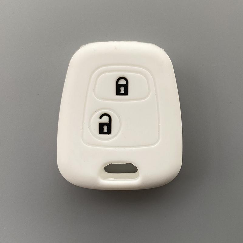 silicone car key cover case for Citroen Berligo Xsara Saxo C1C2 C3 C4 C5 C8 Picasso For Peugeot 106 206 207 306 307 406 407 Key