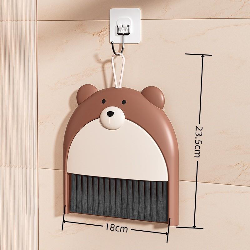 Desktop Mini Dustpan Broom Set Home Cartoon Pet Computer Desktop Dust Cleaning Brush
