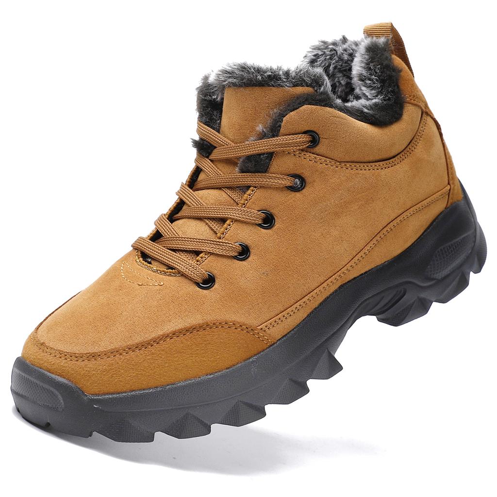 Winter Men Snow Boots Outdoor Walking Shoes Light Sneakers for Men Winter Shoes Mens Hiking Ankle Boots Outdoor Boots