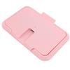 Baby Wet Wipes Warmer Dispenser Large Capacity Top Heating Wipe Warmer Holder USB Powered for 10 Hour Warmth Pink