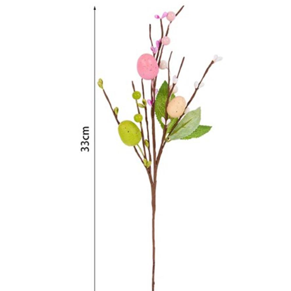 Ostereier Baum Zweig Plastik Heimdekoration Osterdekoration Schaumstoff DIY Bemalung Schaumstoff Hase Eier Für Heimdekorationen Für Ostern