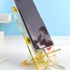 DIY Křišťálová epoxidová pryskyřice Forma Jednoduchý držák mobilního telefonu Dekorace Jednoduchý univerzální otočný stolní silikonový odlitek