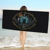 L-Lords Game Rings Microfiber Blanket Quick Drying Beach Towels Oversized Printing Super Absorbent Pool Towel Blanket