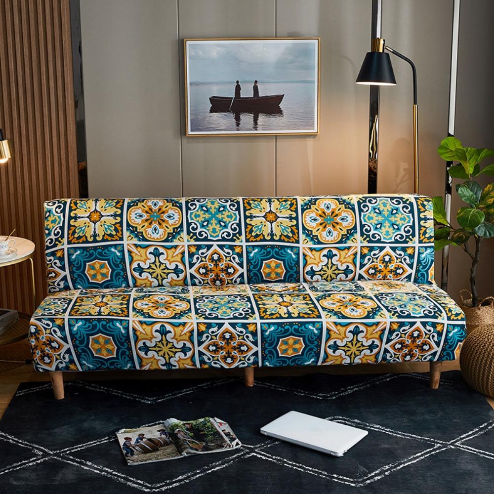Folding Sofa Bed Cover Elastic All-inclusive Sofa Cover Special Elastic Protective Cover for Sofa Bed Dust-proof